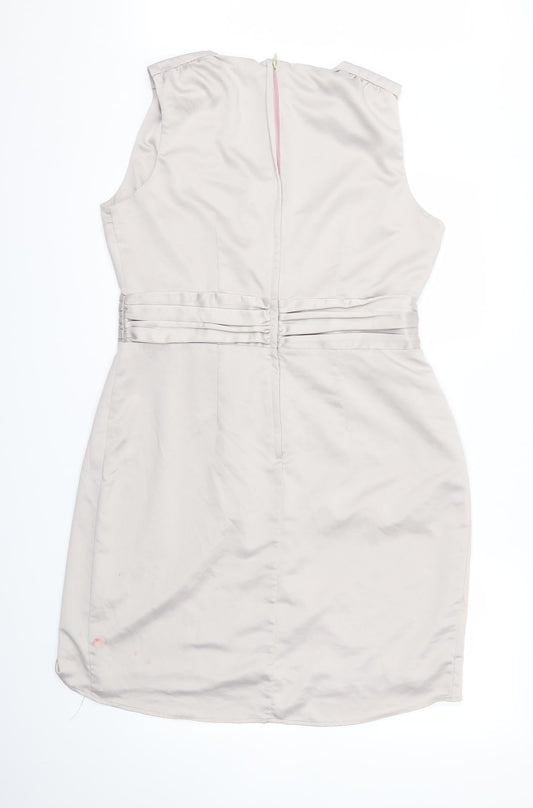 H&M Womens Grey   A-Line  Size 16