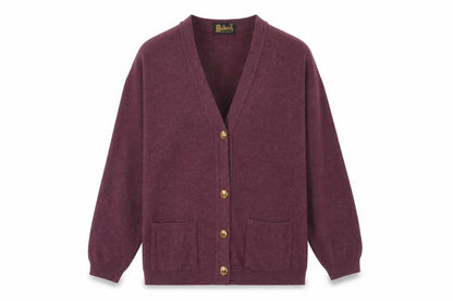 Dalkeith Womens Purple   Cardigan Jumper Size 36