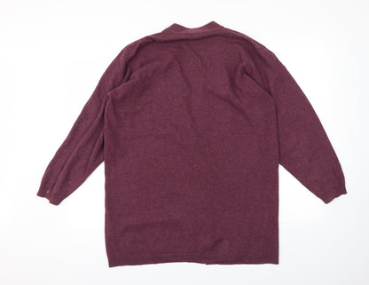 Dalkeith Womens Purple   Cardigan Jumper Size 36