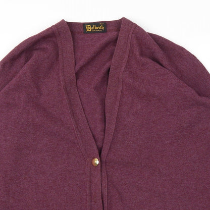 Dalkeith Womens Purple   Cardigan Jumper Size 36