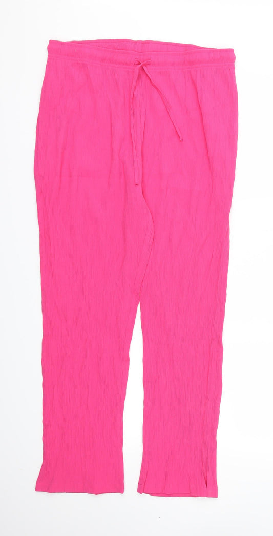 Womens UK Size 20 Damart Regular Fit Jogger Pink Trousers