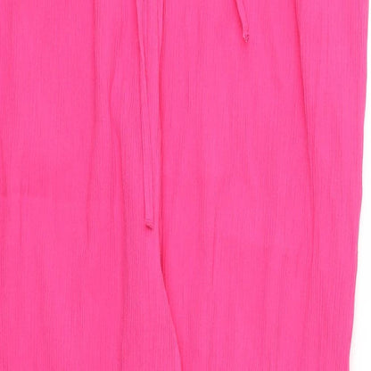 Womens UK Size 20 Damart Regular Fit Jogger Pink Trousers