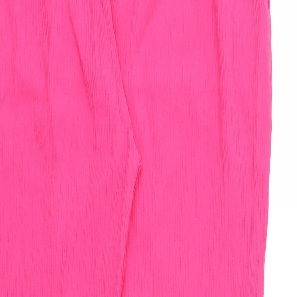 Womens UK Size 20 Damart Regular Fit Jogger Pink Trousers