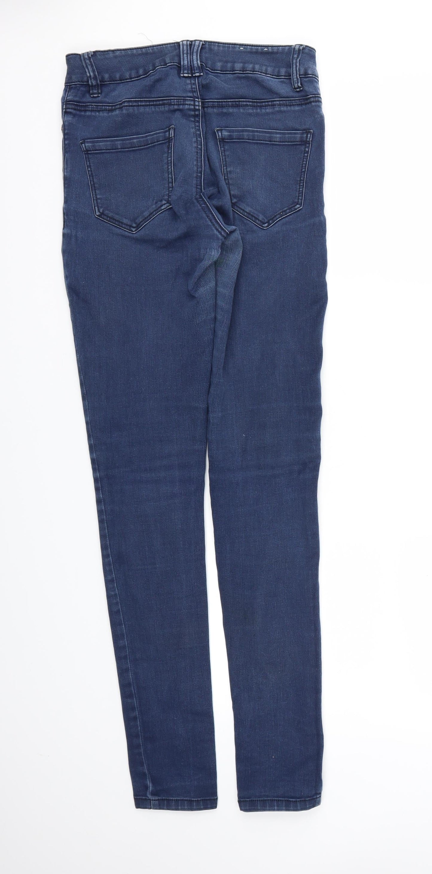 Womens UK Size 8 super skinny Regular Fit Skinny Blue Jeans