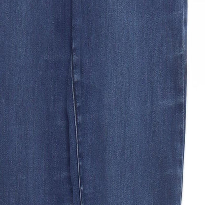 Womens UK Size 8 super skinny Regular Fit Skinny Blue Jeans