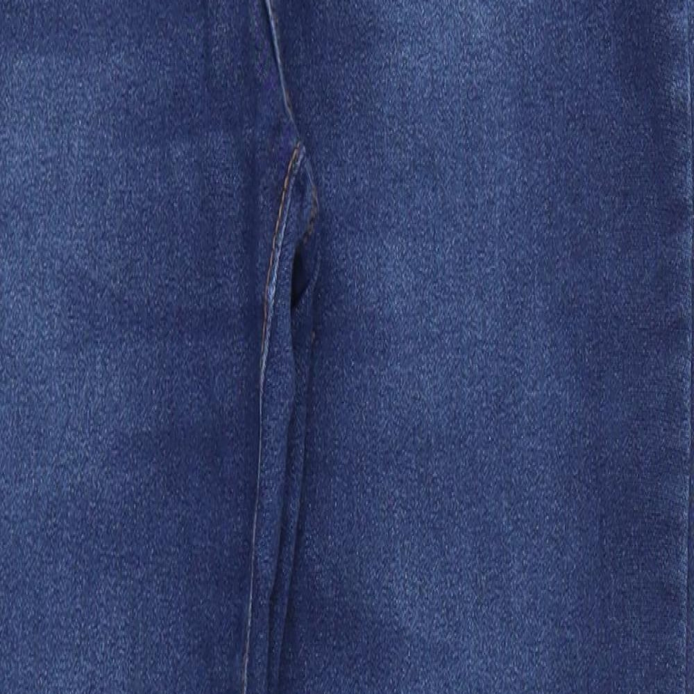 Denim & Co. Womens Blue   Skinny Jeans Size 10 L27 in
