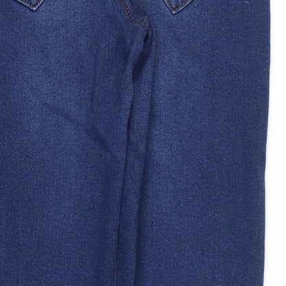Denim & Co. Womens Blue   Skinny Jeans Size 10 L27 in