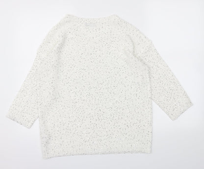 F&F Womens White   Basic T-Shirt Size 10