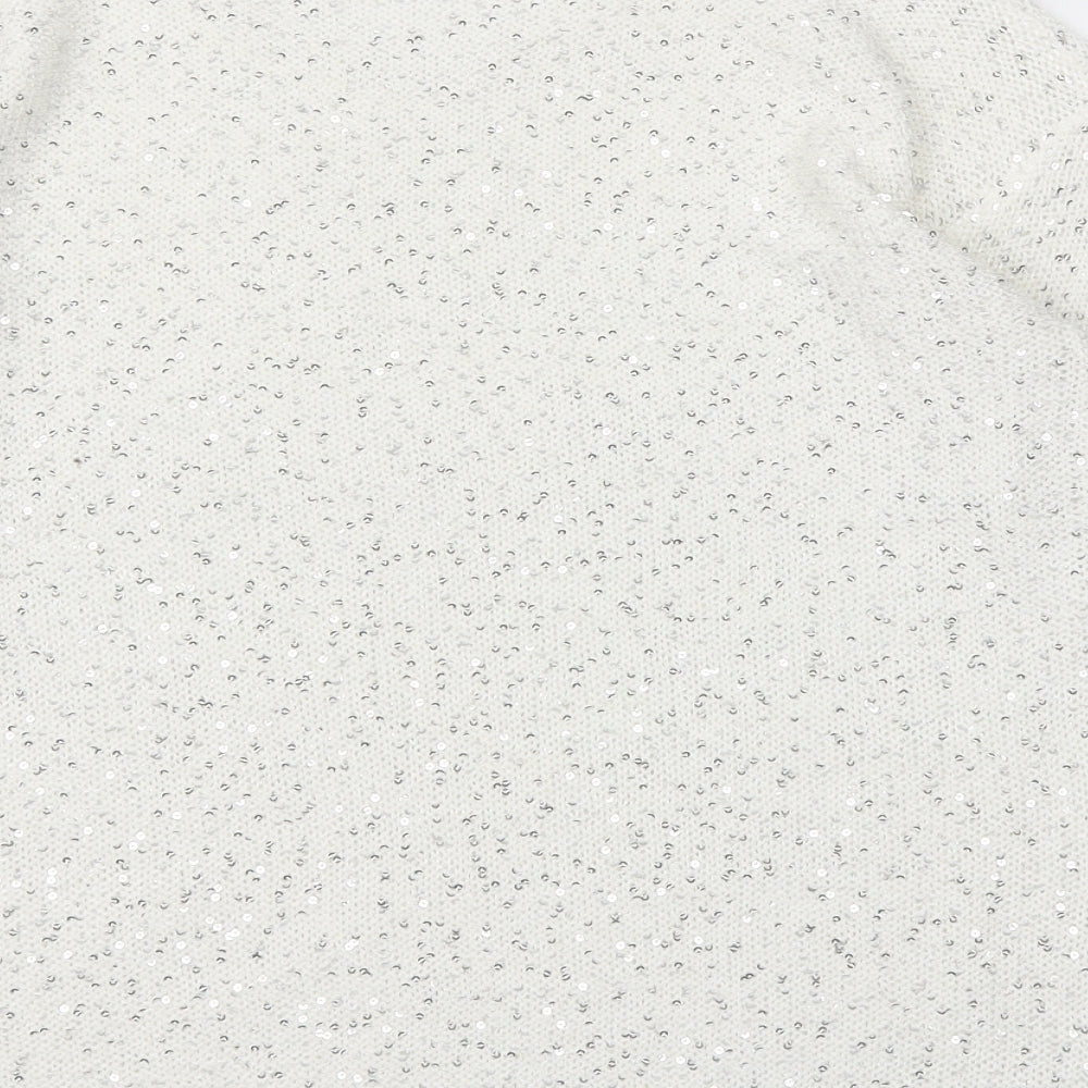 F&F Womens White   Basic T-Shirt Size 10