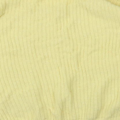 Topshop Womens Yellow   Pullover Jumper Size 10