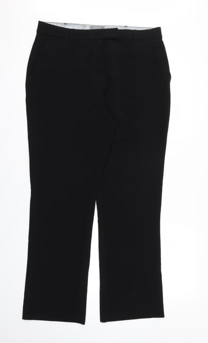 Principes Womens Black   Trousers  Size 14 L31 in