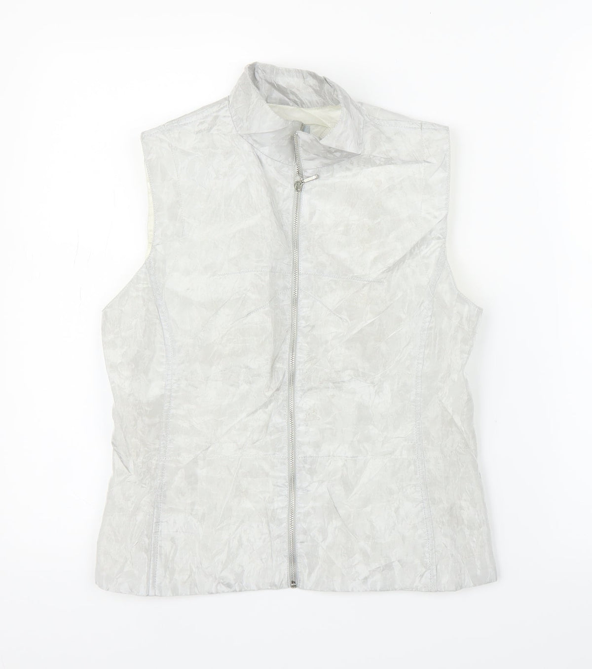 Oasis Womens Silver   Cardigan Jumper Size 10