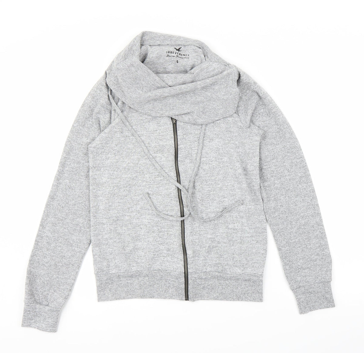 Irreverence Mens Grey   Pullover Jumper Size S