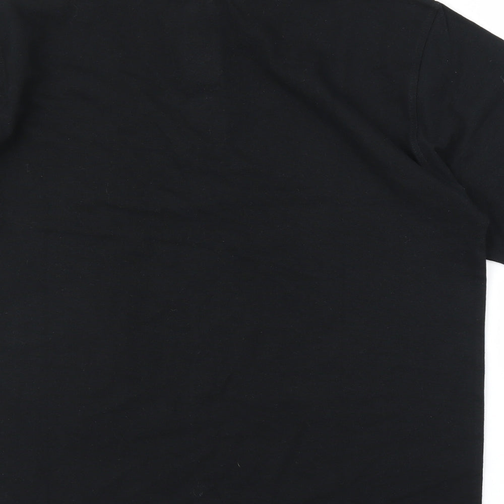 Seamark Mens Black    Polo Size M