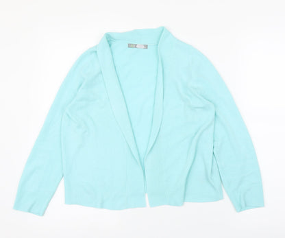 M&S Womens Green   Cardigan Jumper Size 10