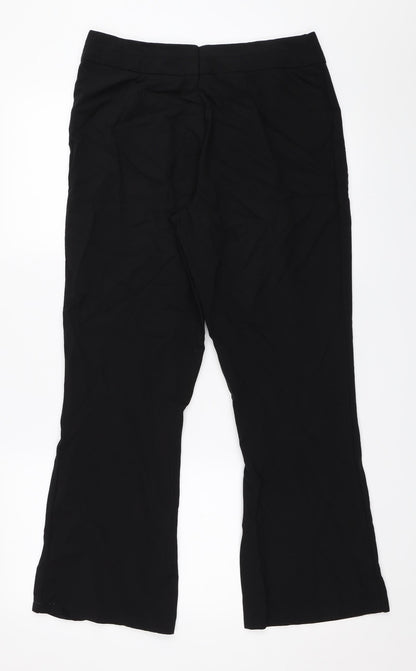 George Womens Black   Trousers  Size 12 L28 in