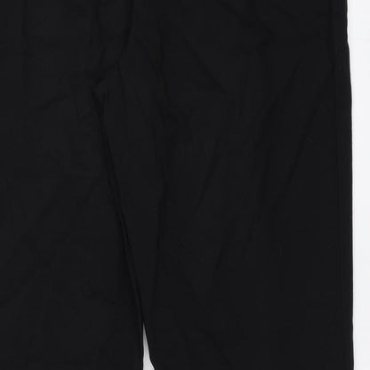 George Womens Black   Trousers  Size 12 L28 in