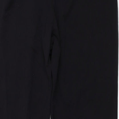 Womens UK Size 12 Marks and Spencer Regular Fit  Black Trousers