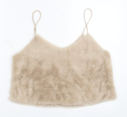 FOREVER 21 Womens Beige   Camisole Blouse Size S