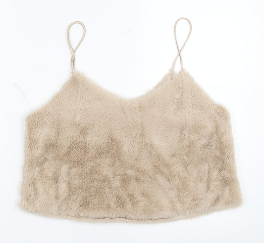 FOREVER 21 Womens Beige   Camisole Blouse Size S