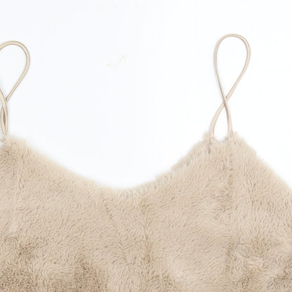 FOREVER 21 Womens Beige   Camisole Blouse Size S