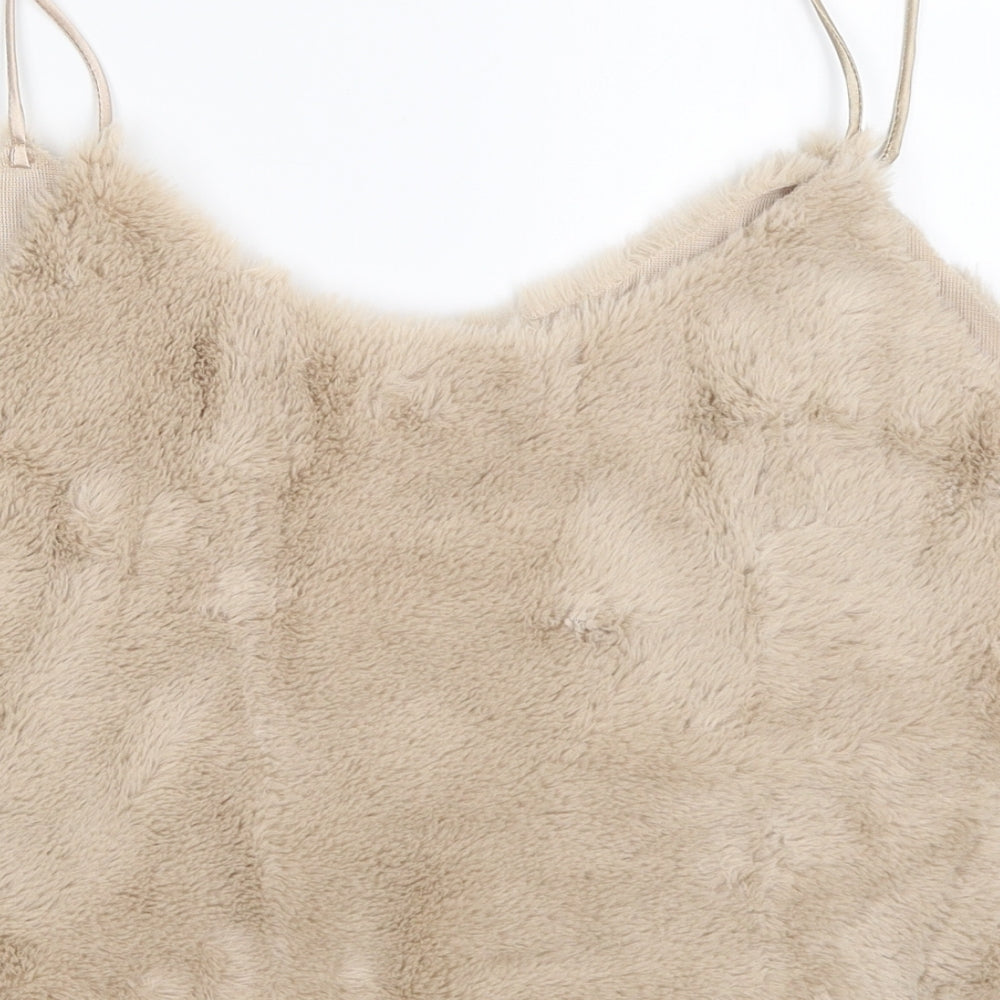 FOREVER 21 Womens Beige   Camisole Blouse Size S