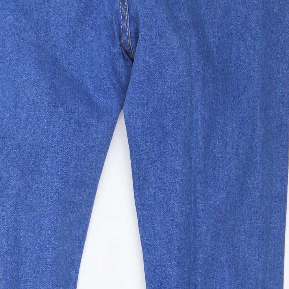 Womens UK Size 27 in Preworn Regular Fit Skinny Blue Jeans