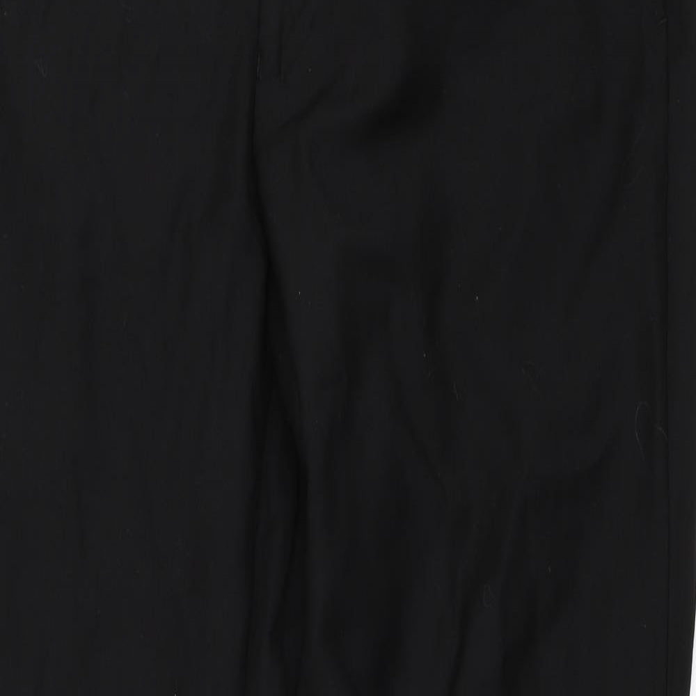 Burton Mens Black   Trousers  Size 32 in L31 in
