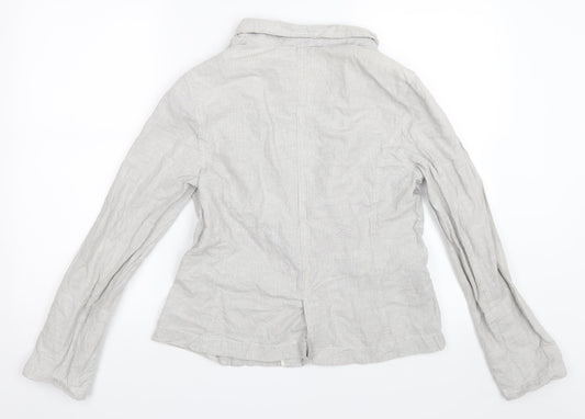 Womens UK Size 12 Marks and Spencer Grey Jacket