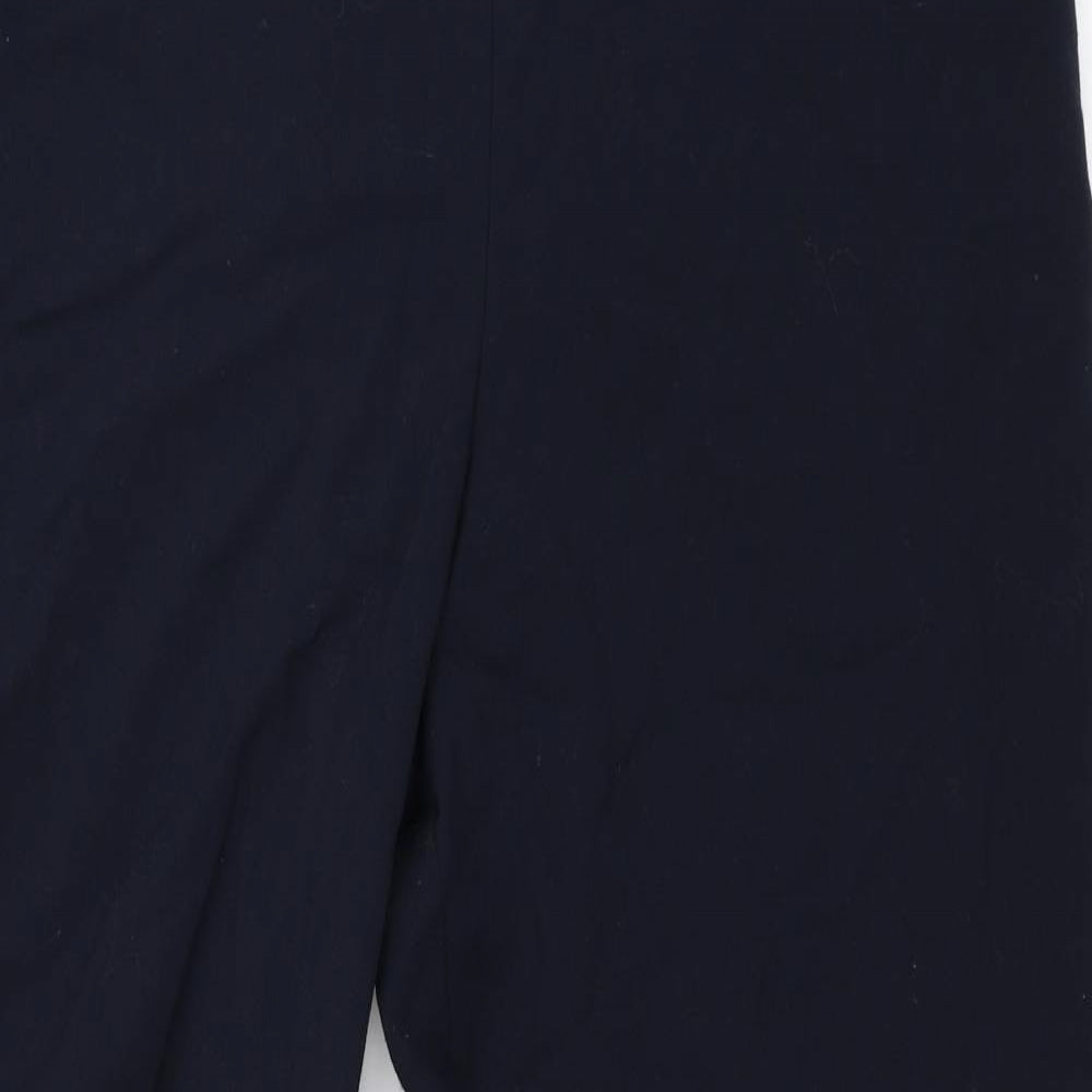 Womens UK Size 14 Marks and Spencer Regular Fit  Blue Trousers