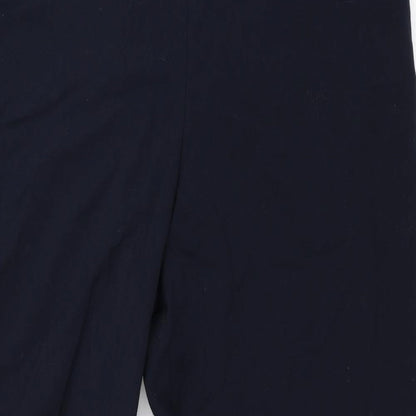 Womens UK Size 14 Marks and Spencer Regular Fit  Blue Trousers