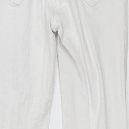 Gap Womens White  Denim Skinny Jeans Size 27 in L26 in