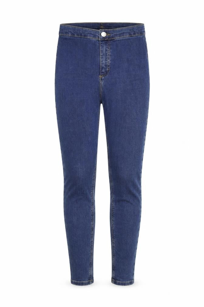 Womens UK Size 26 in Topshop Regular Fit Skinny Blue Jeans