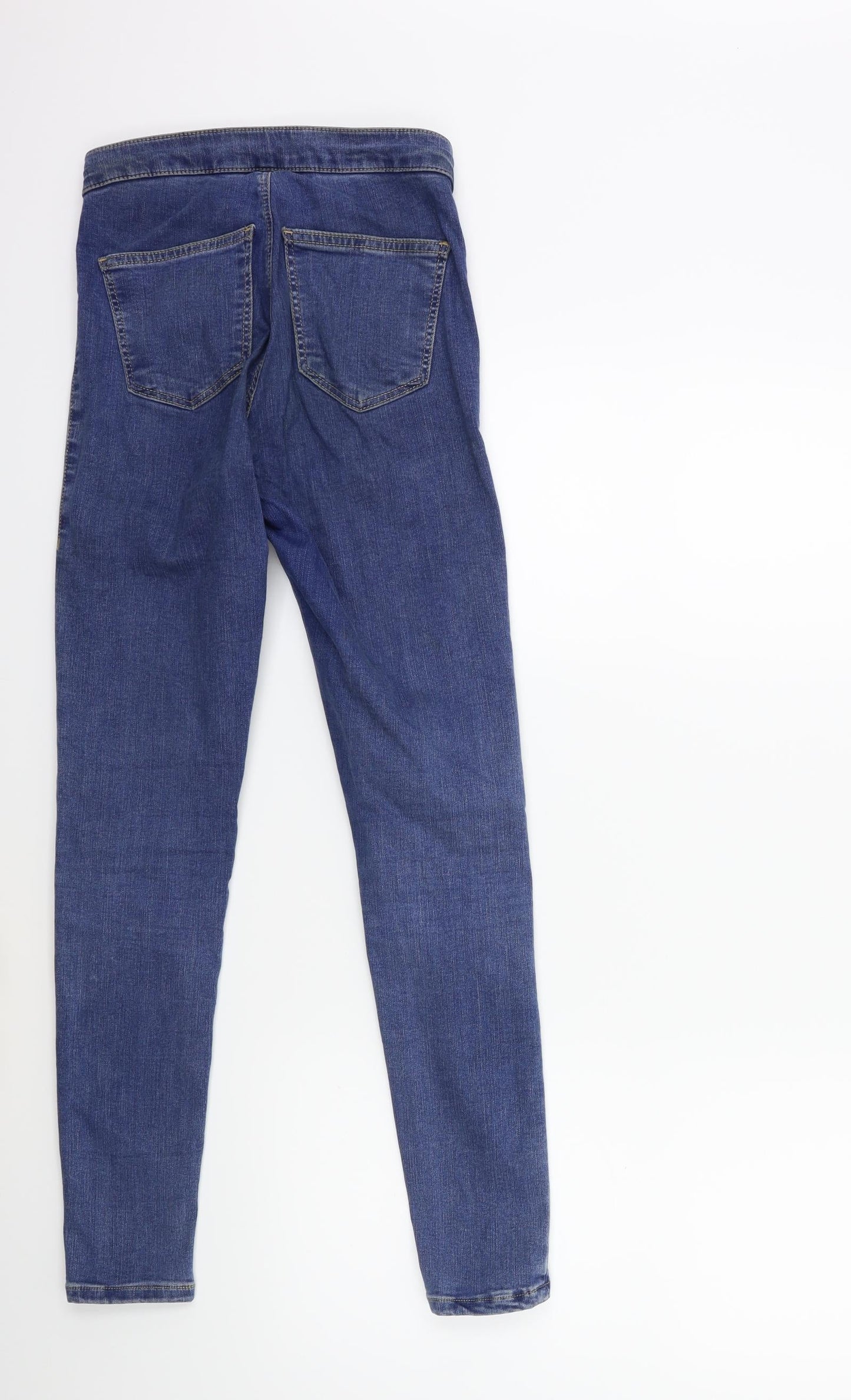 Topshop Womens Blue  Denim Skinny Jeans Size 26 in L32 in