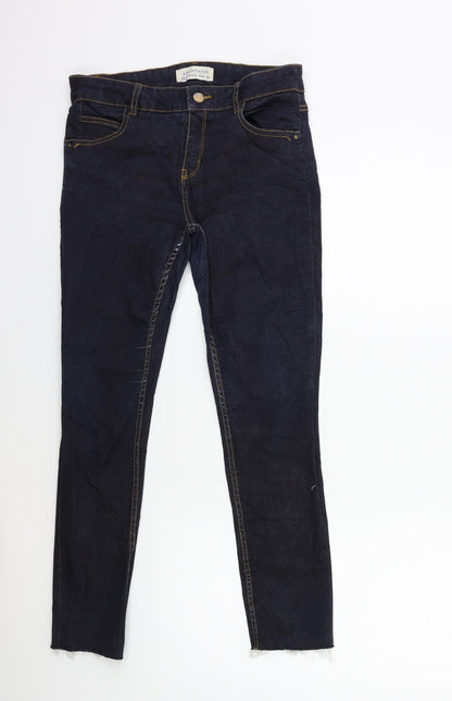 Promod Womens Blue  Denim Skinny Jeans Size 28 in L26 in