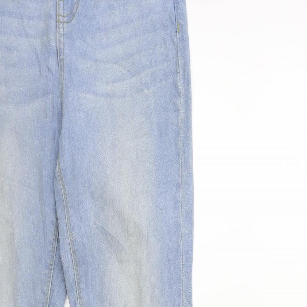 Denim & Co. Womens Blue  Denim Skinny Jeans Size 6 L30 in