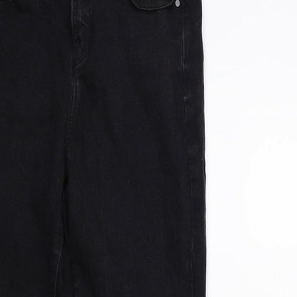 TU Womens Black  Denim Skinny Jeans Size 8 L28 in