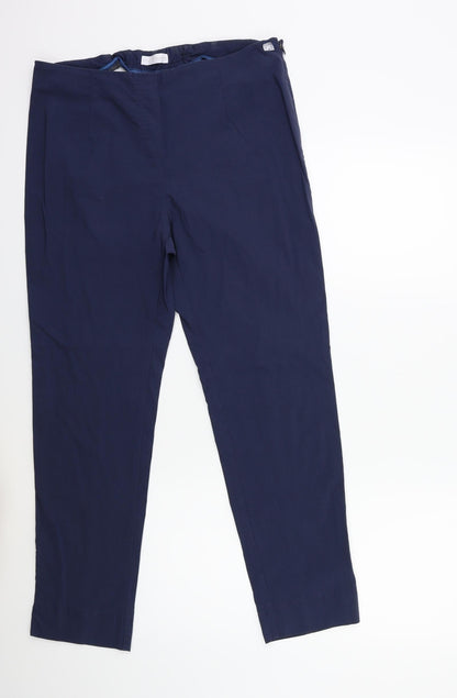 Womens UK Size 18 Charles Vogele Regular Fit  Blue Trousers
