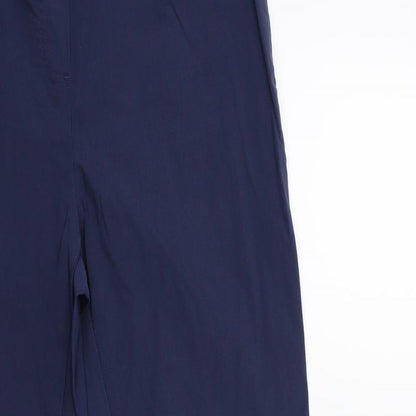 Womens UK Size 18 Charles Vogele Regular Fit  Blue Trousers