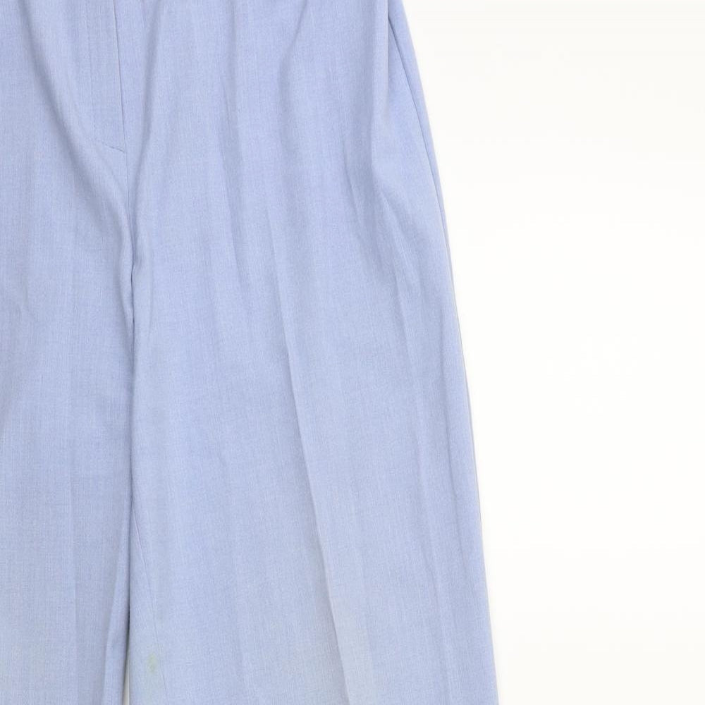 Womens UK Size 32 in Preworn Regular Fit  Blue Trousers