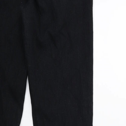 M2B Womens Black  Denim Jegging Jeans Size 10 L29 in