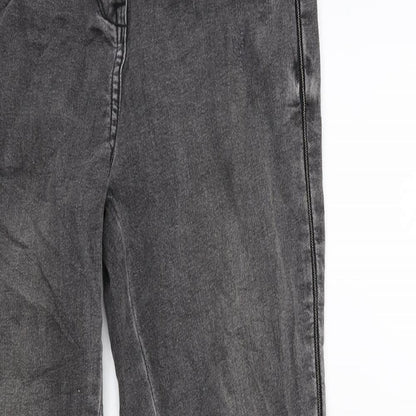 halle berry Womens Grey  Denim Skinny Jeans Size 10 L29 in