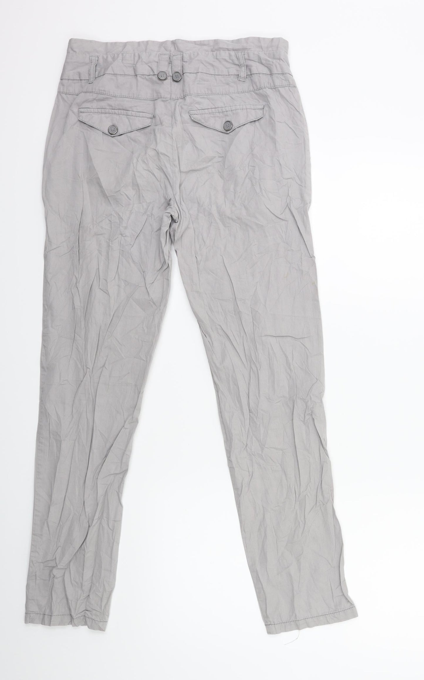 Sublevel Womens Grey   Trousers  Size XS L25 in