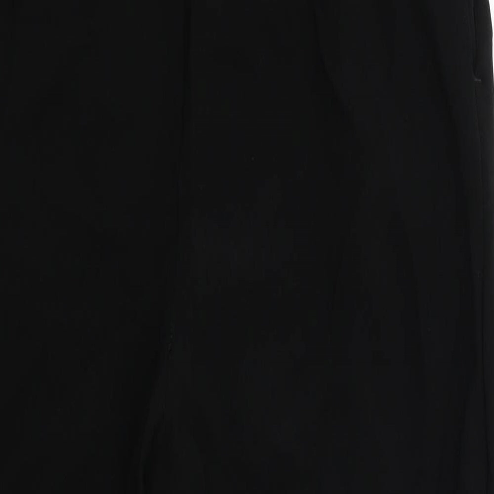 Womens UK Size 8 H&M Regular Fit  Black Trousers