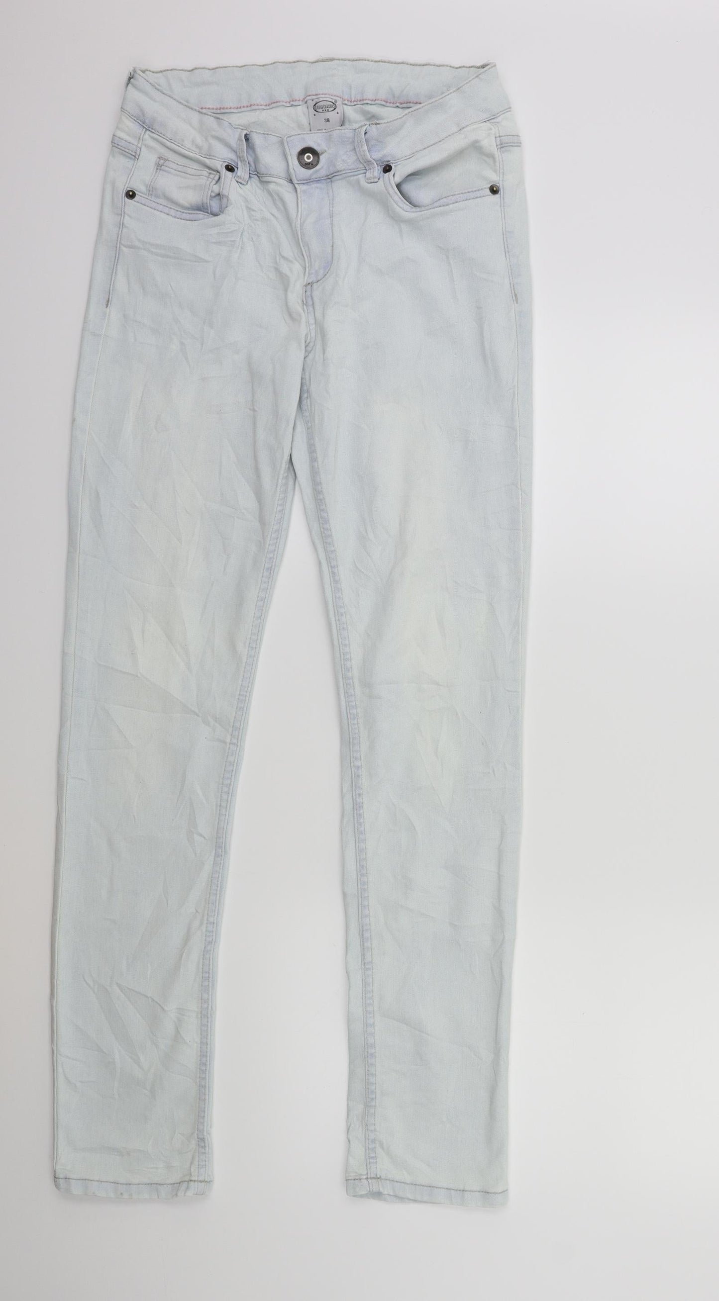 Womens UK Size 10 Cecilia Classics Regular Fit Skinny Blue Jeans