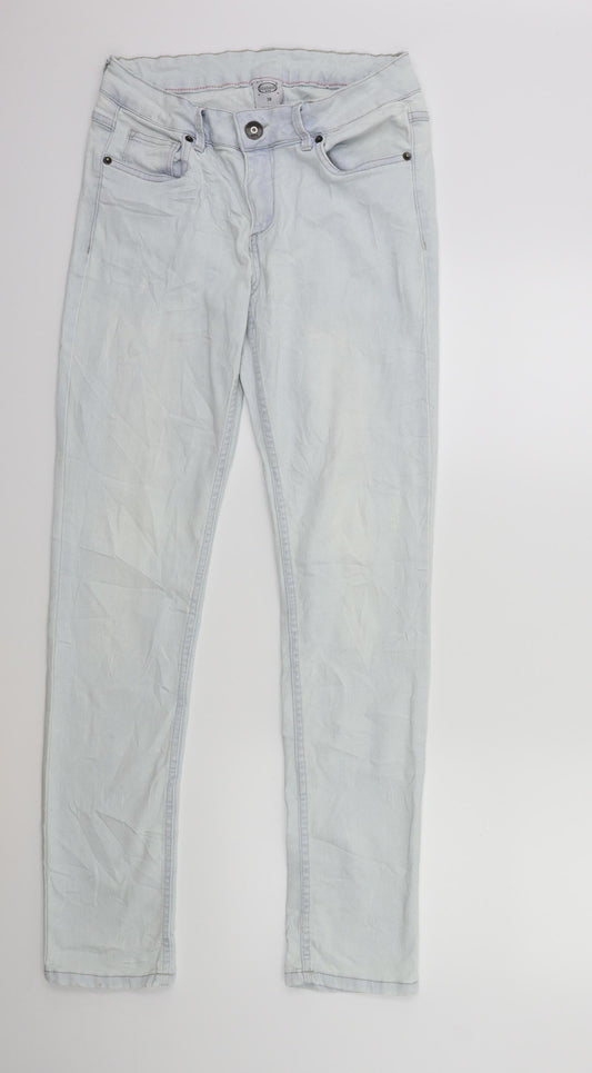 Womens UK Size 10 Cecilia Classics Regular Fit Skinny Blue Jeans