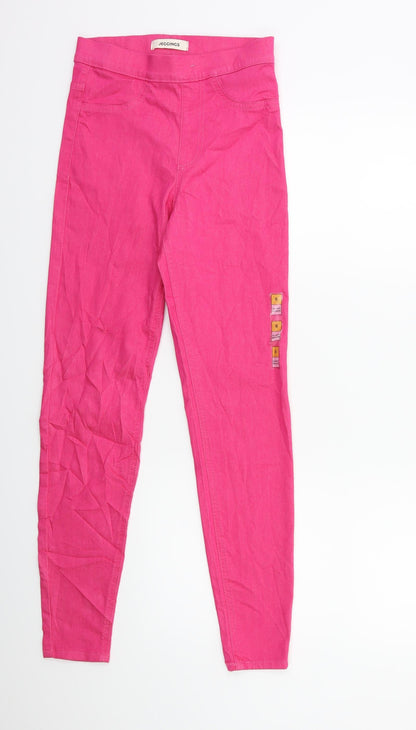 Womens UK Size 6 Marks and Spencer Regular Fit Jegging Pink Jeans
