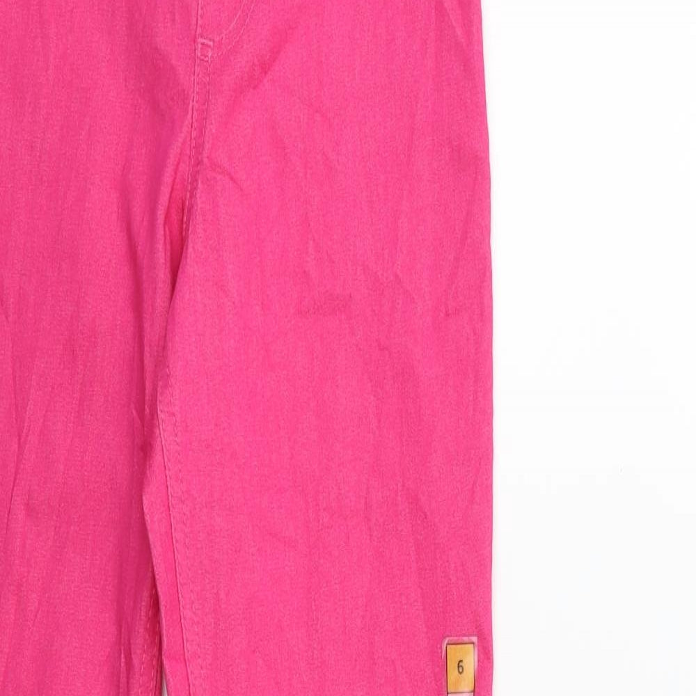 Womens UK Size 6 Marks and Spencer Regular Fit Jegging Pink Jeans