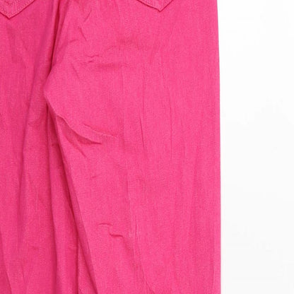 Womens UK Size 6 Marks and Spencer Regular Fit Jegging Pink Jeans