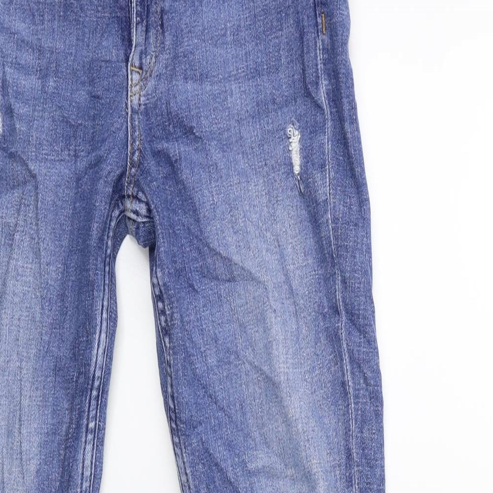 Womens UK Size 26 in H&M Regular Fit Skinny Blue Jeans